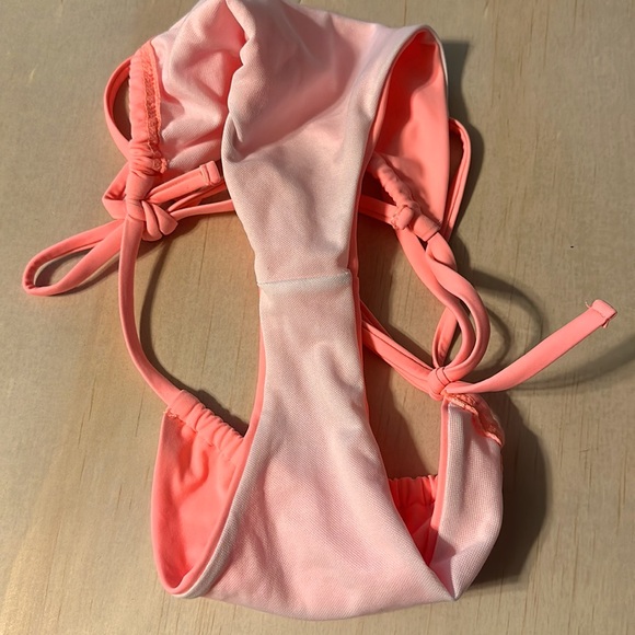 Pale Orange String Bikini - Picture 7 of 7